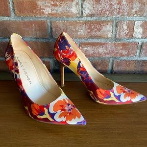 Floral Print Stilettos